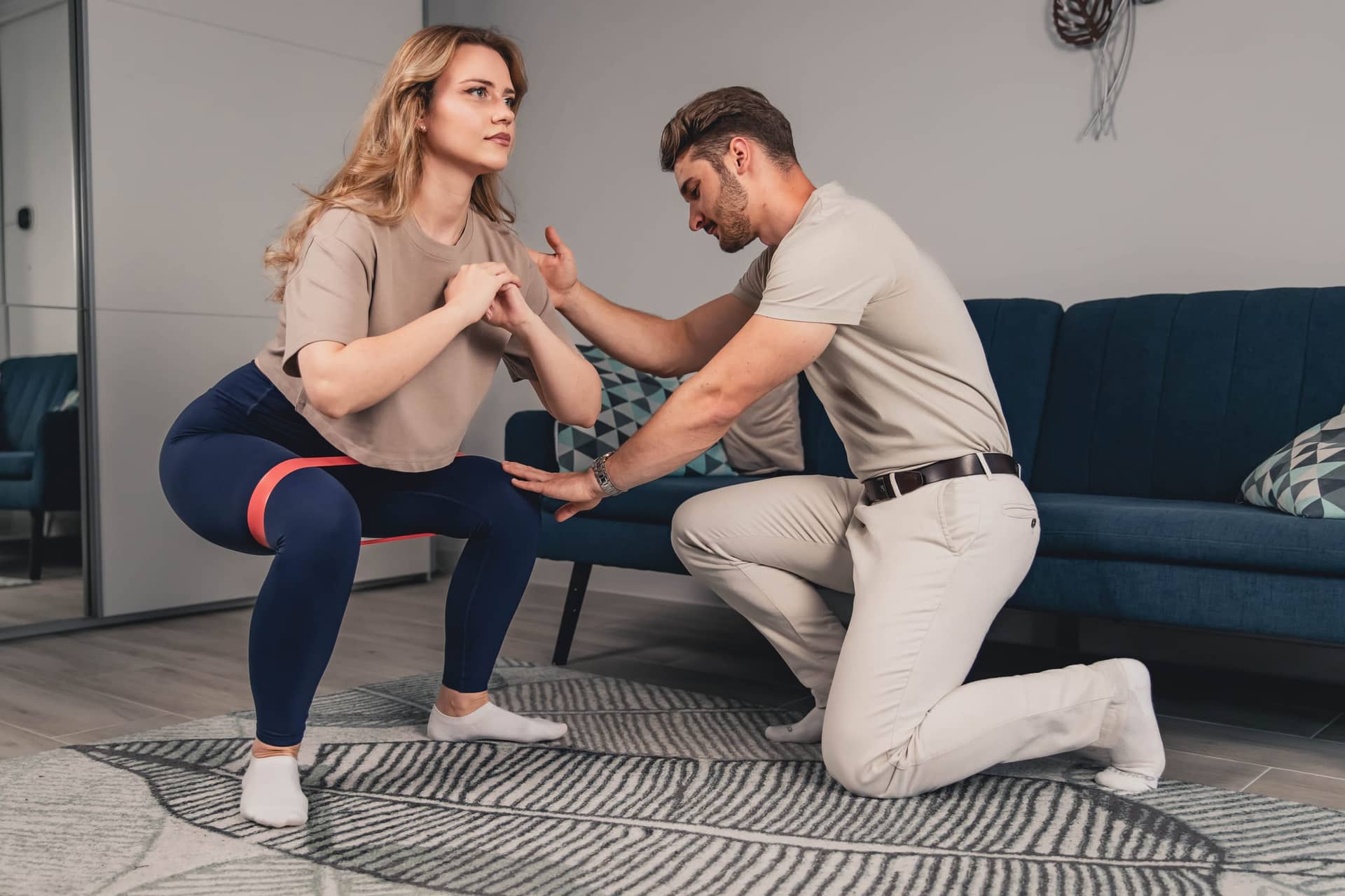 Sesiune de fitness medical la domiciliu — antrenament personalizat